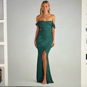 Long Green Dress